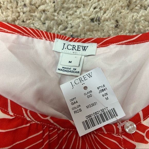 J. Crew Factory Printed flutter dress Size Medium *NWT* - Picture 7 of 7